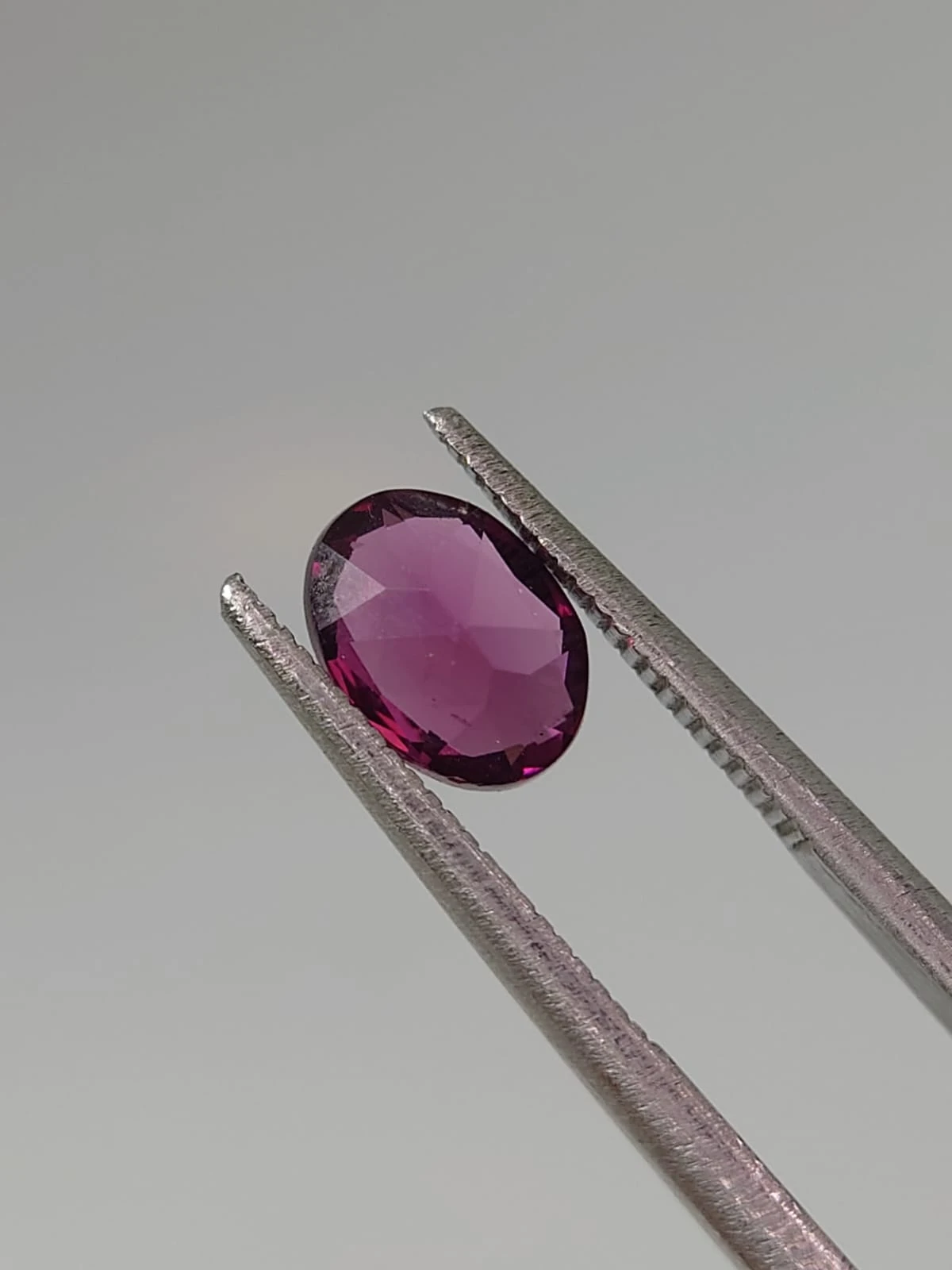 1.32ct Natural Malaya Garnet Oval Cut Loose Gemstone From Tanzania — view 3